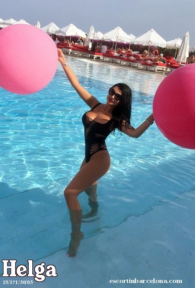 Helga, Russian escort who offers massages in Barcelona