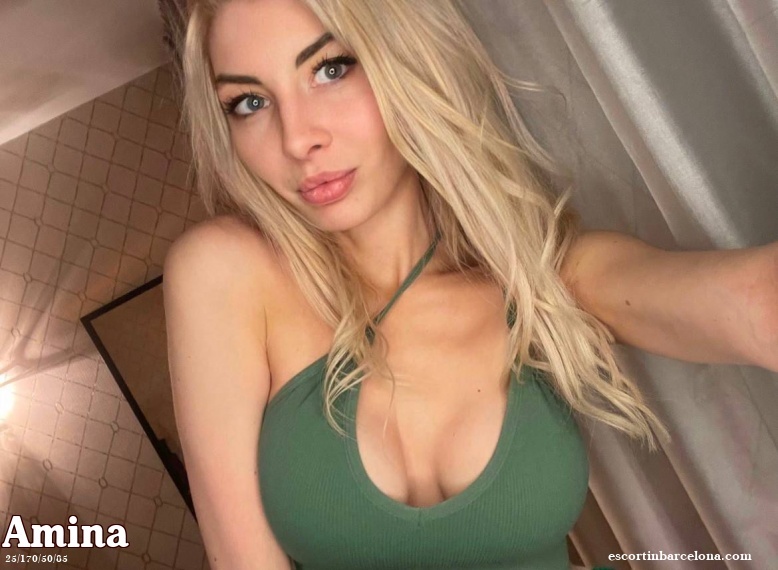 Amina, Russian escort who offers oral job in Barcelona