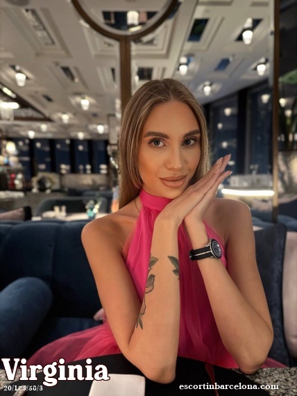 Virginia, Russian escort who offers massages in Barcelona