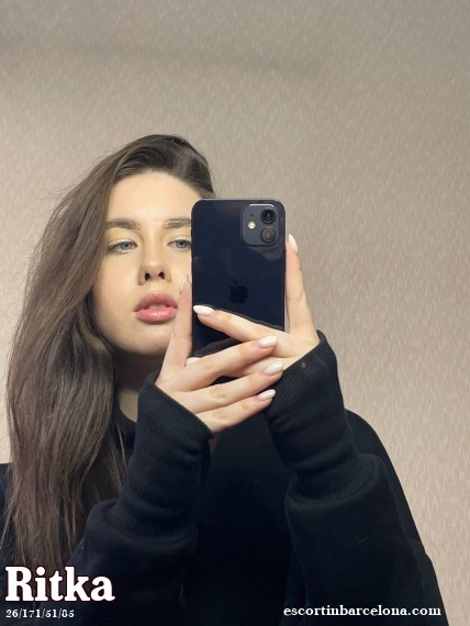 Ritka, Russian escort who offers girlfriend experience in Barcelona