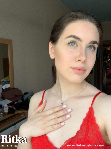 Ritka, Russian escort who offers company in Barcelona