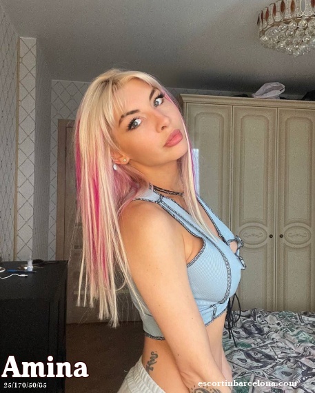 Amina, Russian escort who offers massages in Barcelona