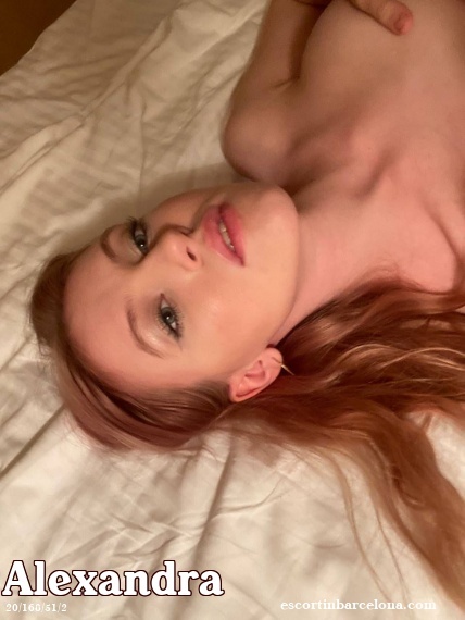 Alexandra, Russian escort who offers massages in Barcelona