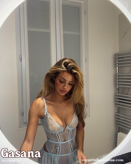 Gasana, Russian escort who offers dates in Barcelona